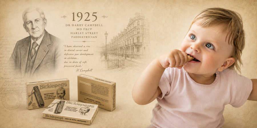 A classic, timeless biscuit invented by a Harley Street paediatrician