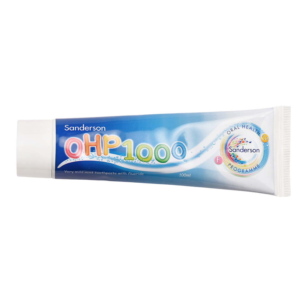 OHP Fluoride Toothpaste 1000ppm 100ml