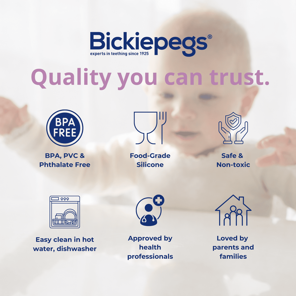 Bickiepegs Finger Toothbrush & Gum Massager - Bickiepegs Healthcare