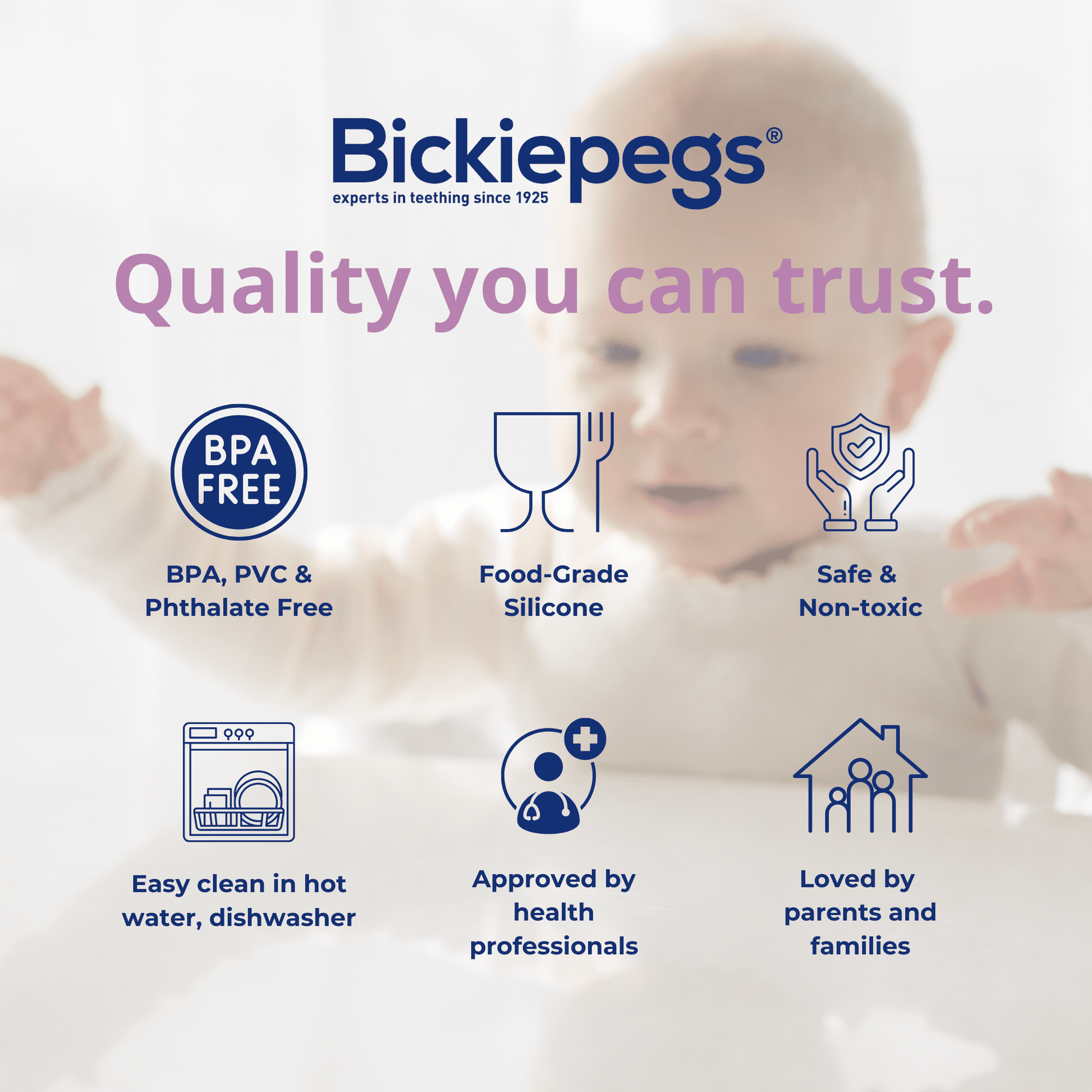 Bickiepegs Finger Toothbrush & Gum Massager - Bickiepegs Healthcare