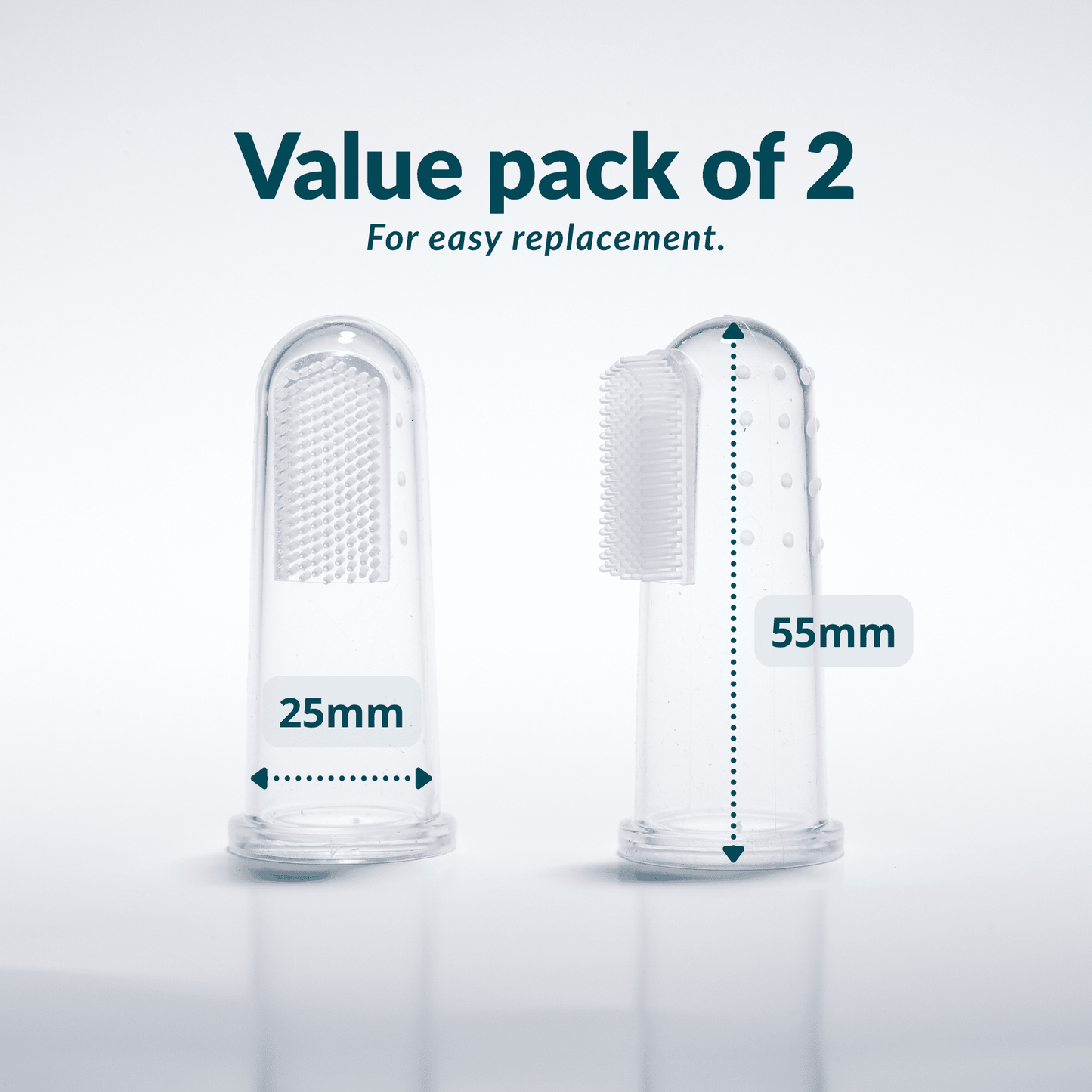 Bickiepegs Finger Toothbrush & Gum Massager - Bickiepegs Healthcare