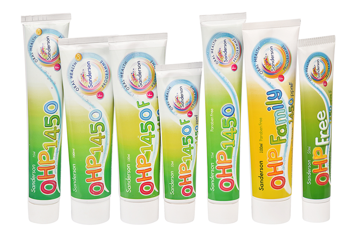 OHP Fluoride Toothpaste 1450ppm - Bickiepegs Healthcare