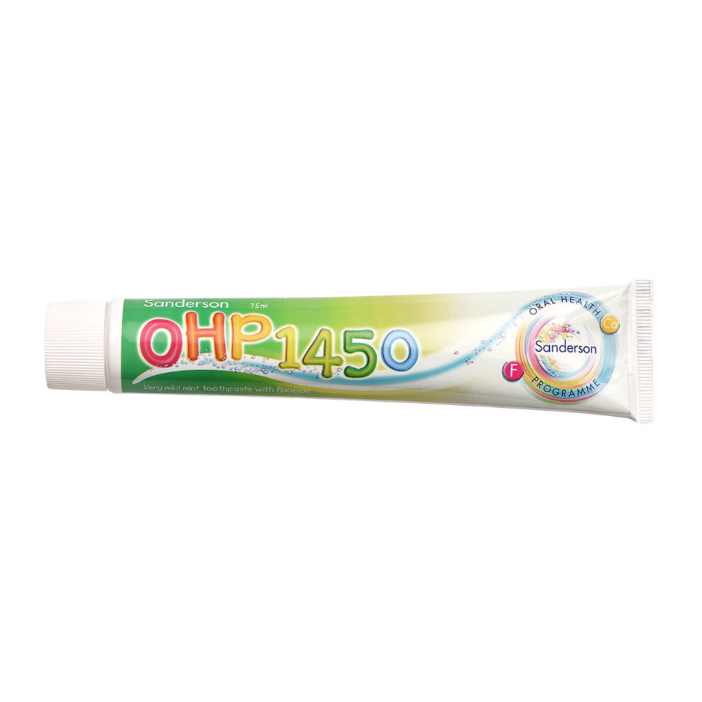 OHP Fluoride Toothpaste 1450ppm 75ml - Bickiepegs Healthcare